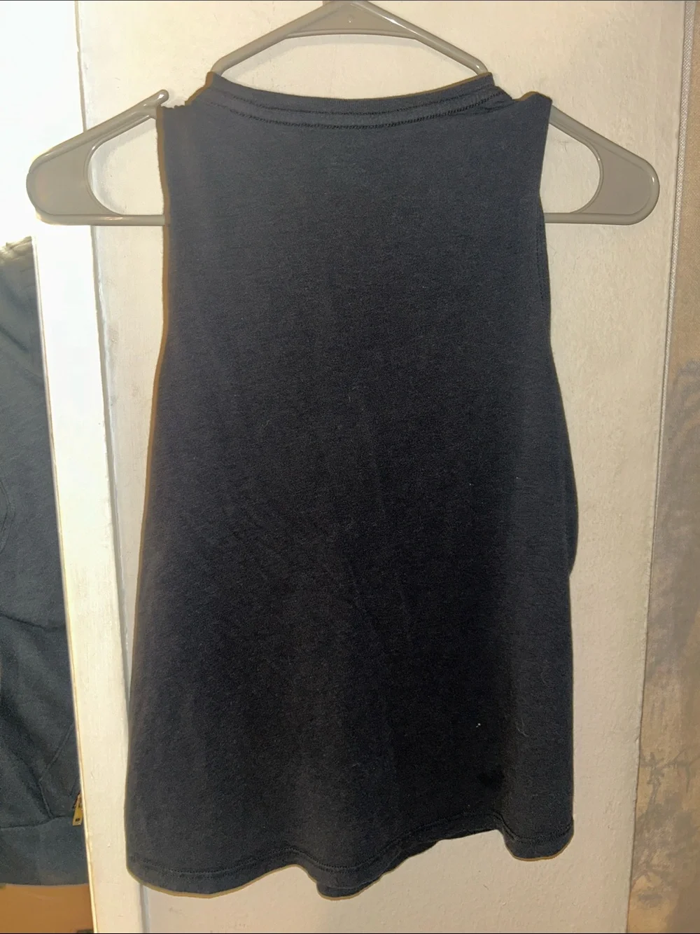 Spiritual Gangster Black Tank with Pink & Gold 'Create Your Own Magic' Graphic - Picture 4 of 4